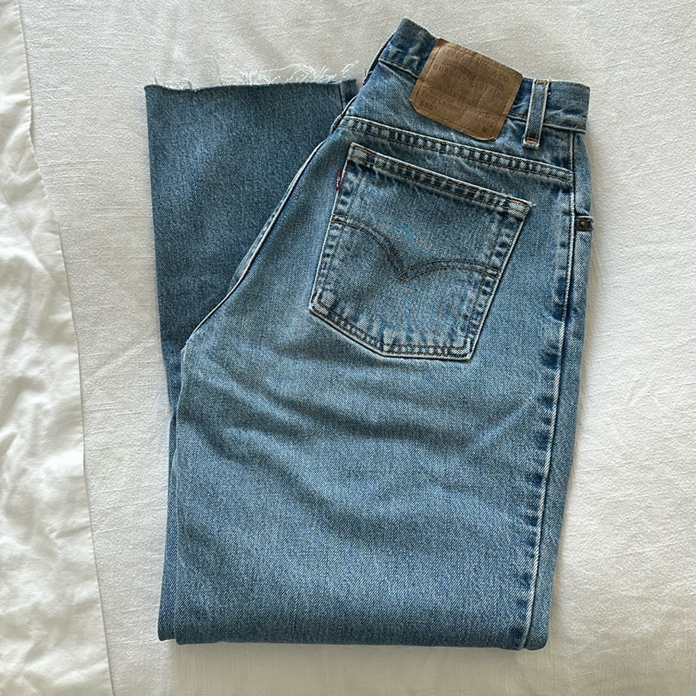 Vintage Levi’s (550 Relaxed Fit Taper Leg)